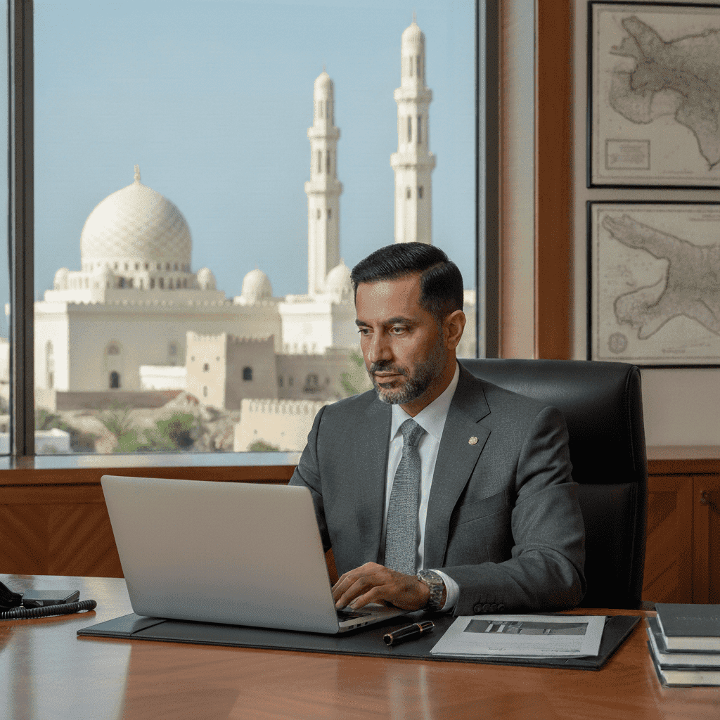  A professional in Oman studying for a DBA degree via Gate Academy platform 