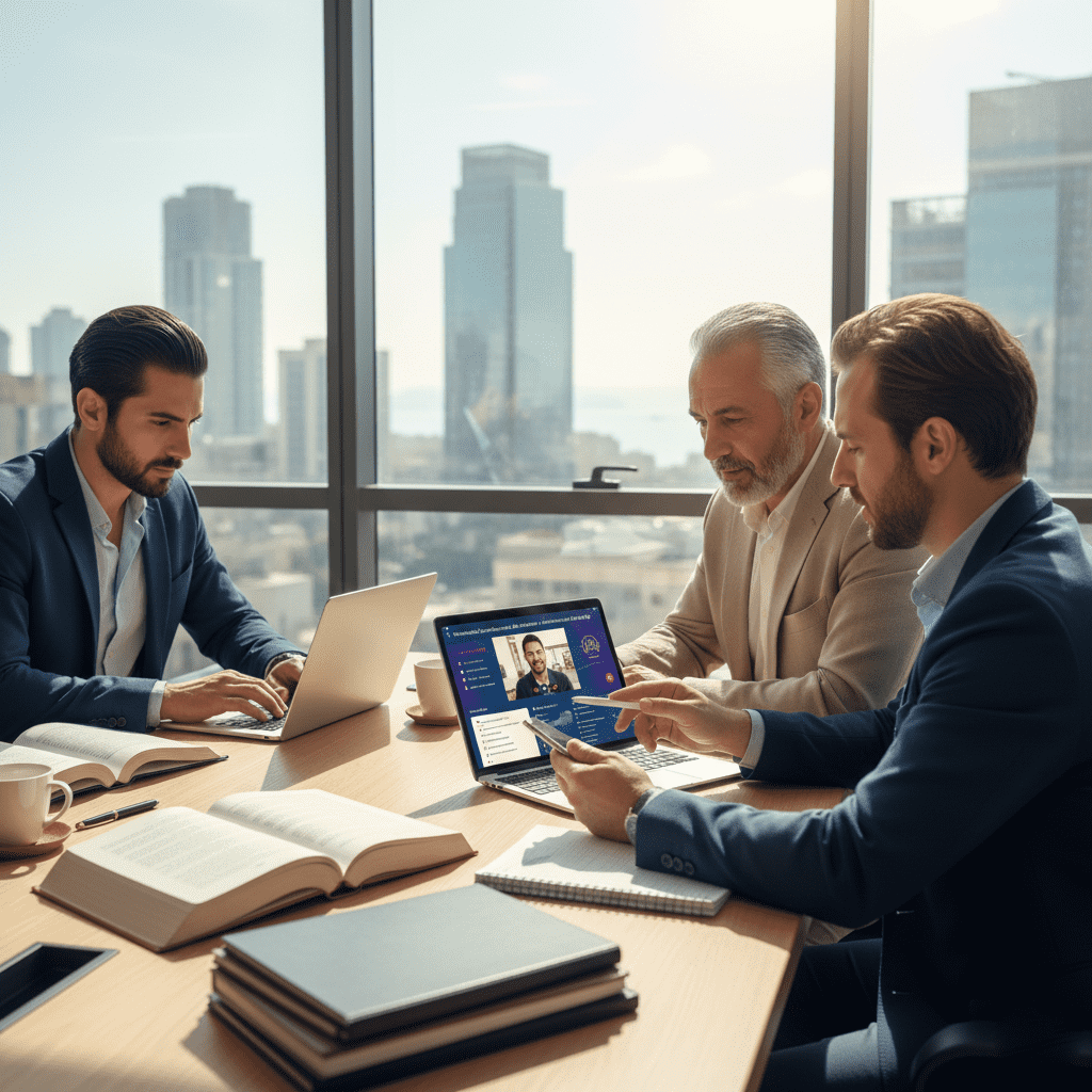  Lebanese professionals studying online for an accredited Master's degree with Gate Academy. 