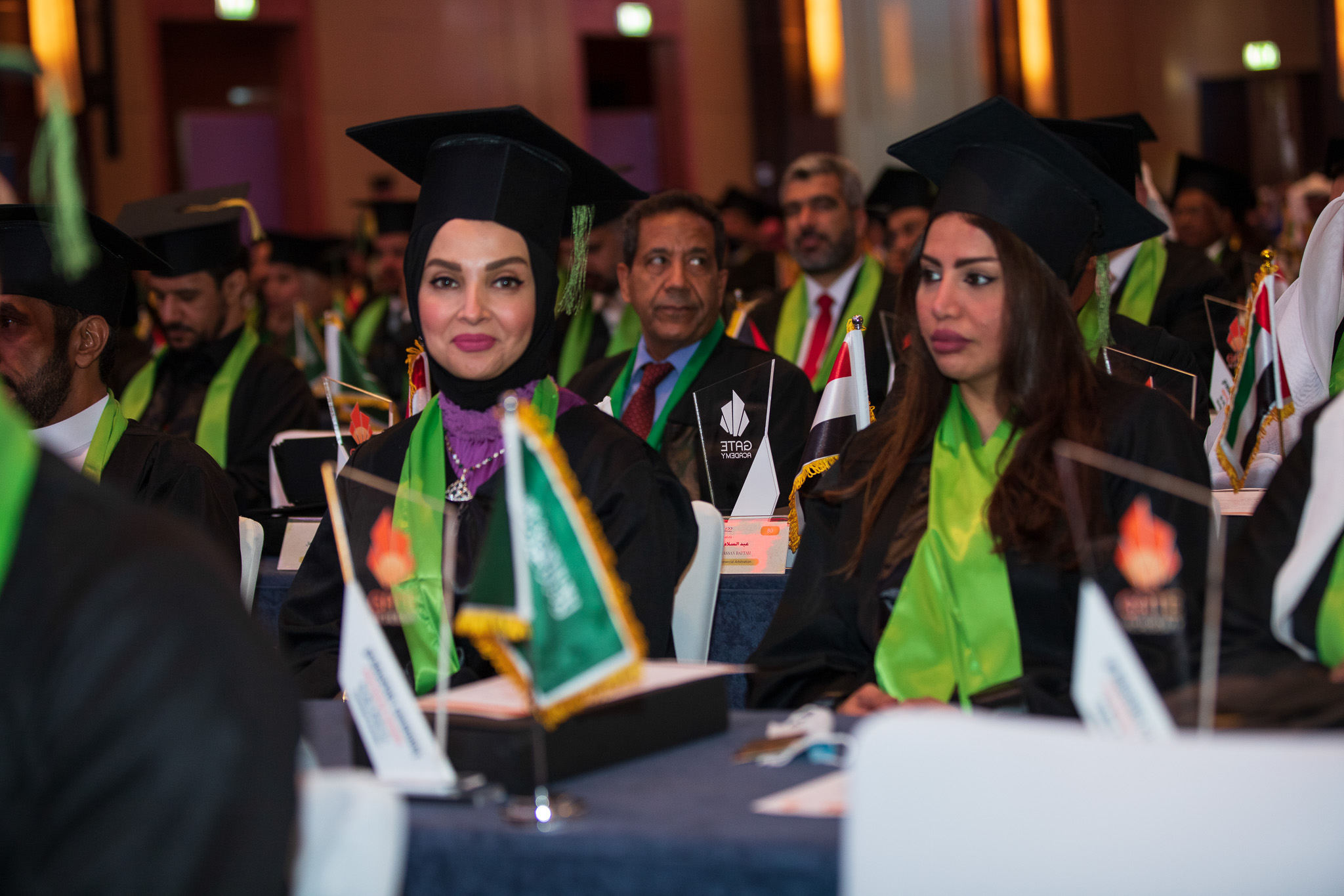 Holders of master's, doctoral, and fellowship degrees